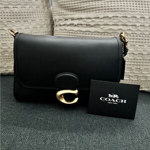 Black Coach Soft Tabby Purse